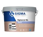 Unopened 10 Liter Ral9010 Sigmacryl DGL, Ophalen, 5 tot 10 liter, Wit, Nieuw