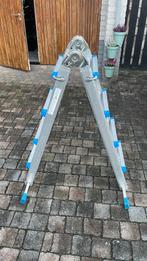 Inklapbare Ladder 416 cm, Doe-het-zelf en Verbouw, Ladders en Trappen, Ophalen, Gebruikt, Ladder, Opvouwbaar of Inschuifbaar