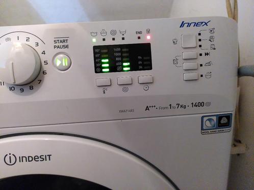Indesit Innex washing machine | wasmachine, Witgoed en Apparatuur, Wasmachines, Zo goed als nieuw, Voorlader, 6 tot 8 kg, 1200 tot 1600 toeren