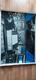 Poster van treincabine, Verzamelen, Ophalen, Gebruikt, Trein, Kaart of Prent