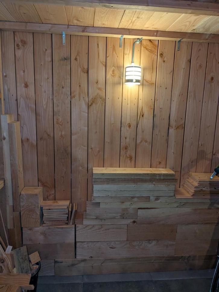 Douglashout rest om te knutselen of kachelhout, Doe-het-zelf en Verbouw, Hout en Planken, Nieuw, Balk, Overige houtsoorten, Minder dan 200 cm