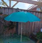 Parasol diameter 140 cm, Ophalen of Verzenden, Zo goed als nieuw, 1 tot 2 meter, Kantelbaar