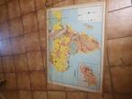 Schoolkaart afrika, Antiek en Kunst, Antiek | Schoolplaten, Ophalen of Verzenden, Aardrijkskunde