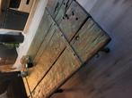 Rustieke salontafel, Huis en Inrichting, Kasten | Dressoirs, Ophalen, Gebruikt, 25 tot 50 cm, 50 tot 100 cm