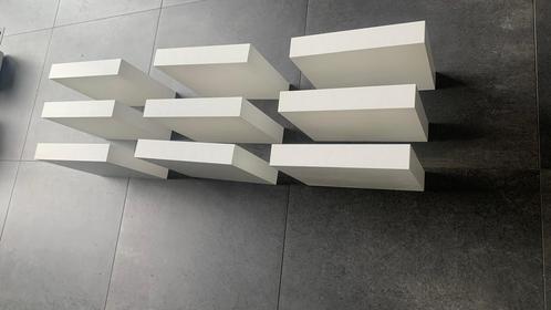 LACK wandplanken 9 stuks, Huis en Inrichting, Woonaccessoires | Wandplanken en Boekenplanken, Zo goed als nieuw, Ophalen of Verzenden