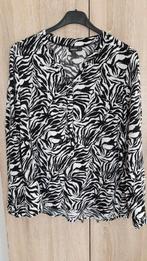 Nieuwe zebra print blouse mt 36, Kleding | Dames, Blouses en Tunieken, Ophalen of Verzenden, Zo goed als nieuw, Maat 36 (S), Zwart