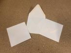 Enveloppen 12 x 12 cm biotop (licht creme), Diversen, Schrijfwaren, Ophalen of Verzenden, Zo goed als nieuw