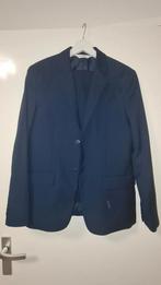 H&M donkerblauw pak - Maat 170, Kleding | Heren, Kostuums en Colberts, Ophalen, Blauw, Overige maten, Zo goed als nieuw