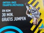 30 min. Gratis jumpen bij Your jump, Tickets en Kaartjes, Drie personen of meer, Augustus