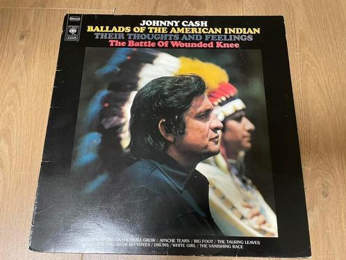 Johnny Cash - Ballads Of The American Indian, Cd's en Dvd's, Vinyl | Country en Western, Zo goed als nieuw, 12 inch, Ophalen of Verzenden