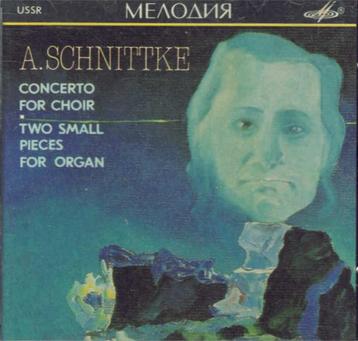 Alfred Schnittke / Concerto for choir; two pieces for organ beschikbaar voor biedingen