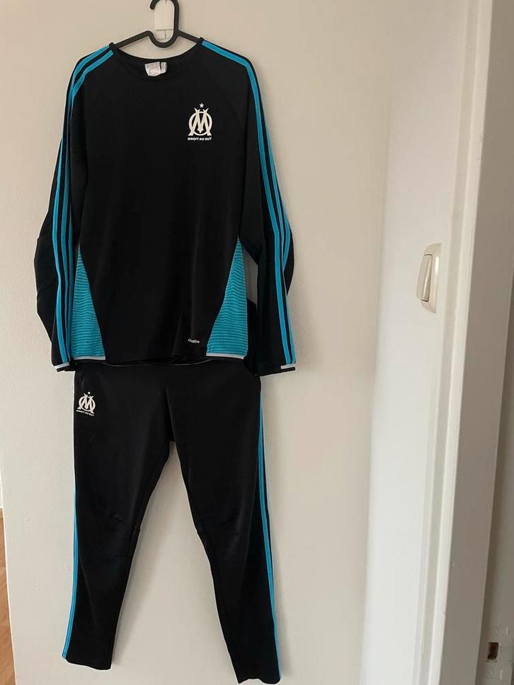 Olympique Marseille Trainingspak 2015/16, Kleding | Heren, Sportkleding, Gedragen, Voetbal, Maat 48/50 (M), Zwart, Ophalen of Verzenden