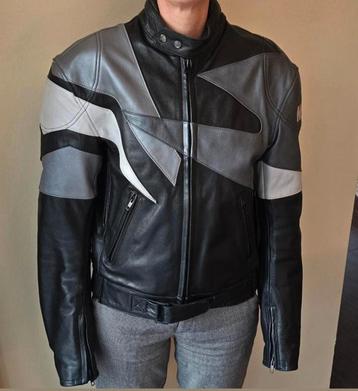 Mooie MQP leren motorjas maat 50 (valt als S/M) beschikbaar voor biedingen