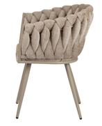 Wave Chair Cream – Luxe Eetkamerstoelen – Pole to Pole, Huis en Inrichting, Stoelen, Overige kleuren, Verzenden, Japandi, Hotel Chique, Modern