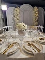 TE HUUR: TAFELDECORATIE, Hobby en Vrije tijd, Feestartikelen | Verhuur, Ophalen of Verzenden, Zo goed als nieuw, Overige