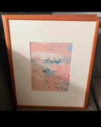 2 ingelijste mooie afbeeldingen 53 cm br ,64 cm hoog, Antiek en Kunst, Kunst | Litho's en Zeefdrukken, Ophalen