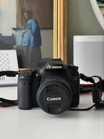 Canon EOS 70D + 18-55mm IS STM, Audio, Tv en Foto, Fotocamera's Digitaal, Ophalen, Gebruikt, Canon