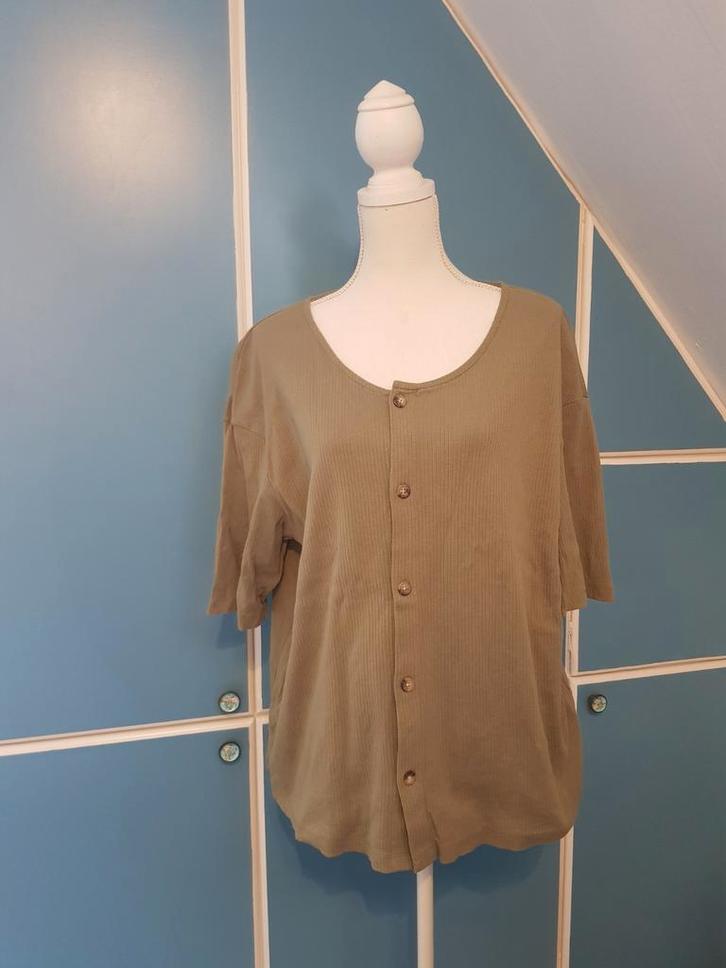 Vest van Bonprix, maat 44/46, Kleding | Dames, Truien en Vesten, Gedragen, Groen, Ophalen of Verzenden