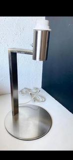 industriële RVS DESIGN TAFELLAMP, Huis en Inrichting, Lampen | Tafellampen, Ophalen of Verzenden, Zo goed als nieuw, Minder dan 50 cm