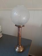 DHR Kandelaarlamp De Haan Rotterdam Messing, Ophalen of Verzenden