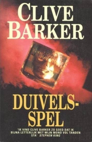 	 Clive Barker- Duivelsspel beschikbaar voor biedingen