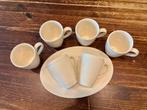 Wedgwood Windsor ️ - 6 koffiekopjes ️ - 1 serveerschaaltje, Ophalen, Zo goed als nieuw, Wedgwood, Kop(pen) en/of Schotel(s)