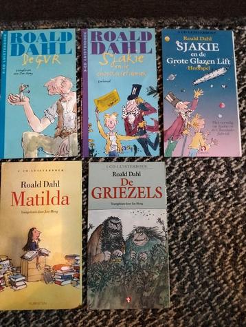 5 luisterboeken van Roald Dahl  beschikbaar voor biedingen