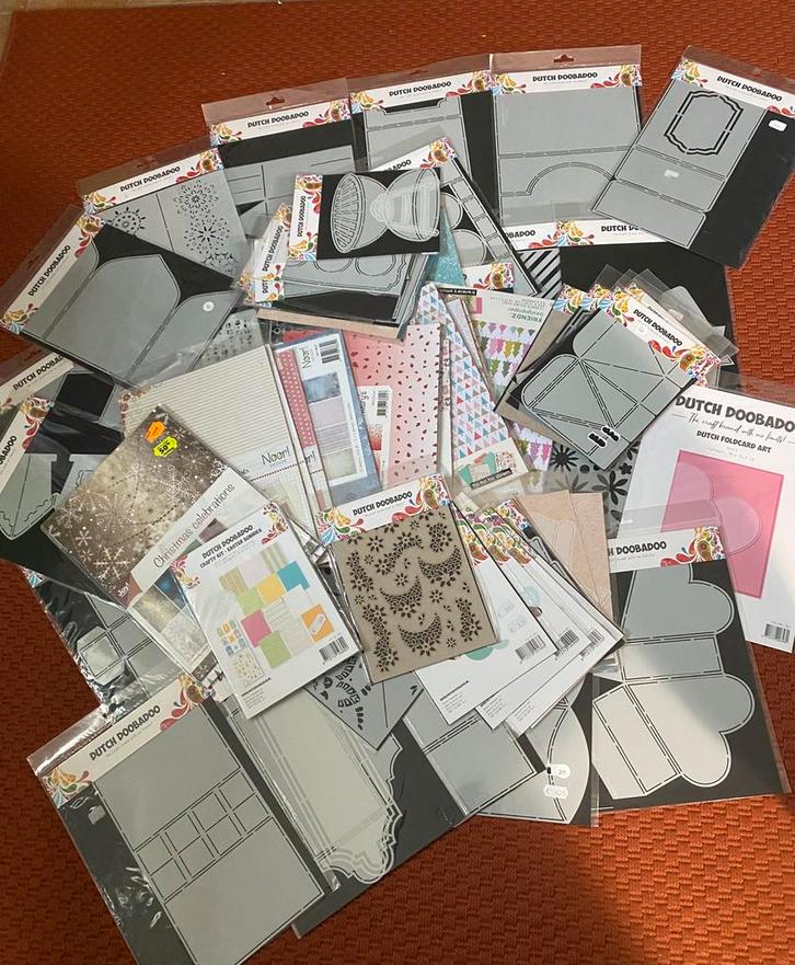 72 delig hobby pakket, Hobby en Vrije tijd, Kaarten | Zelf maken, Nieuw, Overige thema's, Ophalen of Verzenden