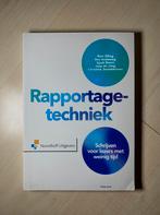 Rapportage Technieken Boek, Ophalen of Verzenden, Zo goed als nieuw