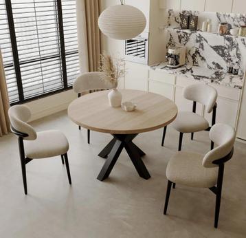 Ovale en ronde tafelbladen | Eiken | Eettafel | Tuintafel beschikbaar voor biedingen