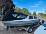 Beenhakker vlet sloep, Watersport en Boten, Motorboten en Motorjachten, Ophalen, Gebruikt, Staal, Minder dan 10 pk