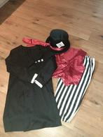 Mad Hatter set carnaval maat 38/M, Ophalen, Zo goed als nieuw, Maat 38/40 (M), Carnaval