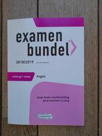 Examen bundel 2018/2019 Engels vmbo GT/mavo, VMBO, Engels, ThiemeMeulenhoff, Ophalen of Verzenden