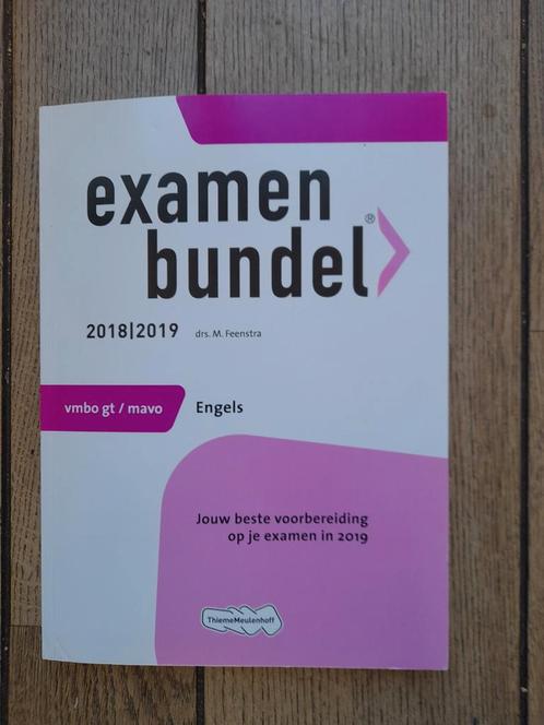 Examen bundel 2018/2019 Engels vmbo GT/mavo, Boeken, Schoolboeken, Zo goed als nieuw, Engels, VMBO, Ophalen of Verzenden