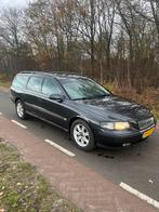 Volvo V70 2.4 T 210pk 2001 Grijs, Voorwielaandrijving, 1800 kg, Zwart, Stationwagon
