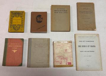 Partij boeken over indie/ indonesie, voor 1950 beschikbaar voor biedingen
