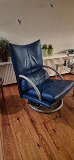 Rolf Benz stoel, Ophalen, Gebruikt, Blauw, Design