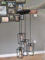 Mooie stalen hanglamp, Ophalen, Gebruikt, Minder dan 50 cm