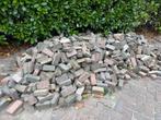 Oude klinkers, Terrastegels, Getrommelde bestrating Gratis, Tuin en Terras, Tegels en Klinkers, Ophalen, Gebruikt, Klinkers, 10 m² of meer