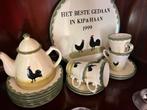 Zeller Fayencerie Kip & Haan Servies - 1999 - Handbeschilder, Huis en Inrichting, Ophalen, Overige materialen, Zo goed als nieuw