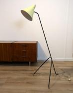 vintage design vloerlamp leeslamp jaren 50/60 retro, Huis en Inrichting, Lampen | Vloerlampen, Ophalen, Gebruikt, Metaal, Midcentury modern