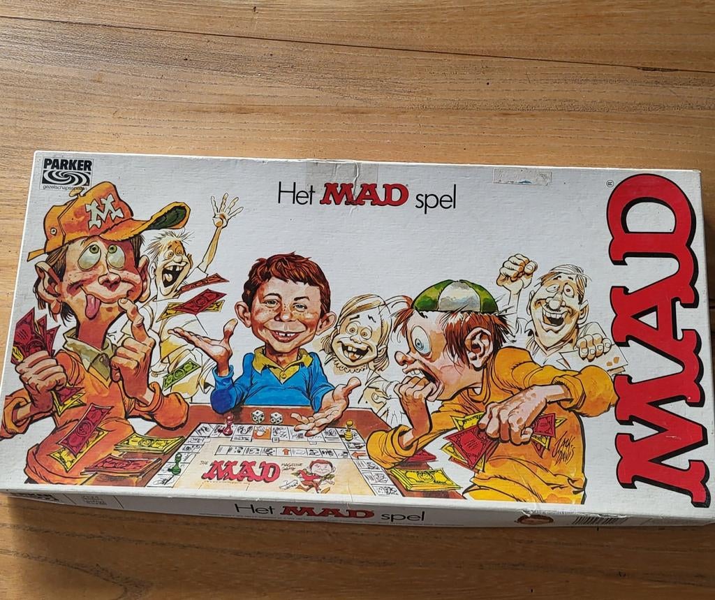 Bordspel MAD, Hobby en Vrije tijd, Gezelschapsspellen | Bordspellen, Ophalen