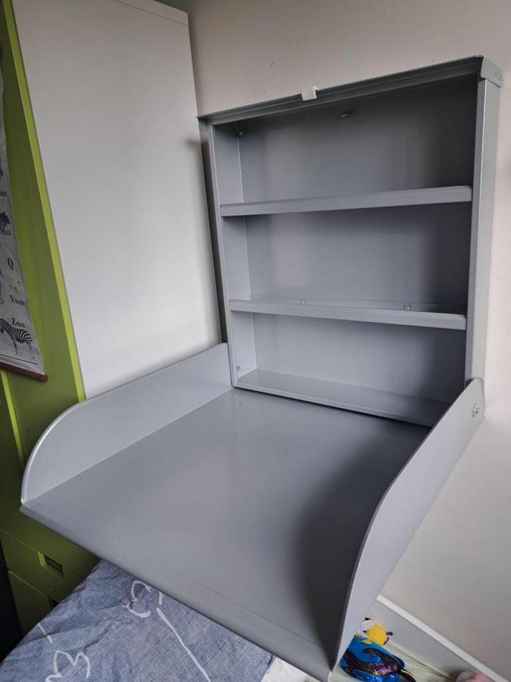 Bybo wandcommode Pippi grijs, Kinderen en Baby's, Kinderkamer | Commodes en Kasten, Gebruikt, Commode, Minder dan 90 cm, Minder dan 50 cm