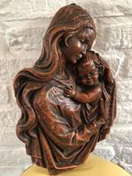 Beel maria met kind van wax, Antiek en Kunst, Antiek | Religie, Ophalen of Verzenden