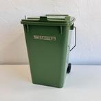 Miniatuur groen afval container | SSI Schäffer Maarssen, Kunststof, Ophalen of Verzenden, Zo goed als nieuw, Minder dan 10 liter