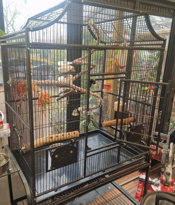 Vogelkooi Keddoc Florida, Dieren en Toebehoren, Vogels | Hokken en Kooien, Vogelkooi, Metaal, Ophalen of Verzenden