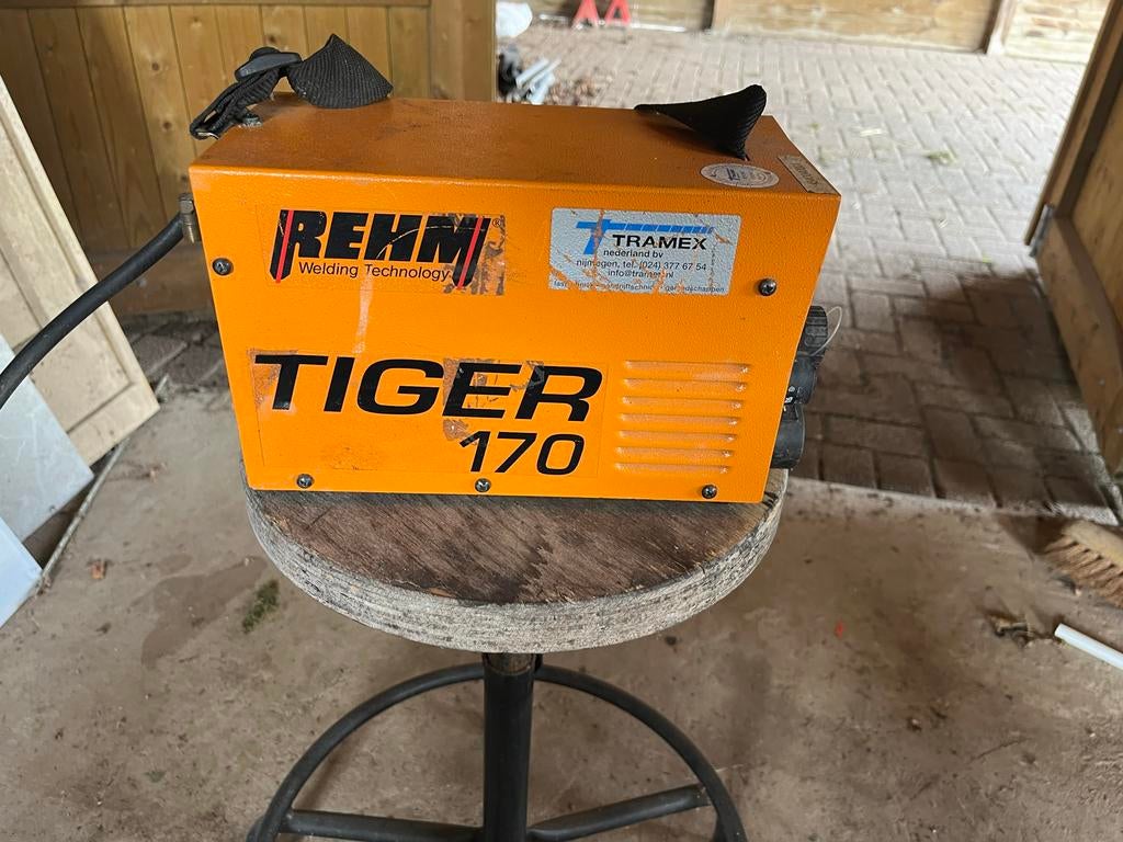 Rehm Tiger 170 DC TIG lasapparaat, Doe-het-zelf en Verbouw, Ophalen, Gebruikt, 150 tot 250 ampère, Tig