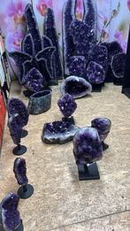 Amethist Clusters en of geodes in diverse maten en prijzen., Ophalen of Verzenden, Mineraal