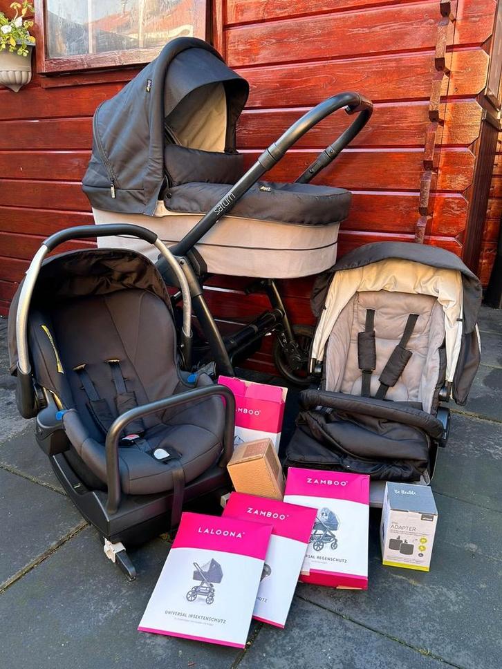 Luxe kinderwagen new born tot grote kind,
Goed als nieuw, Kinderen en Baby's, Kinderwagens en Combinaties, Zo goed als nieuw, Overige merken