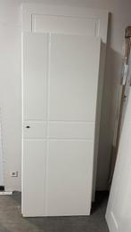 4 stuks Svedex NDB955 afgelakt witte opdekdeuren, Ophalen of Verzenden, Binnendeur, 200 tot 215 cm